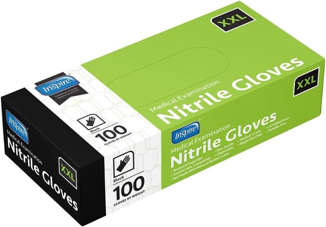 Thumbnail 6 de Inspire Black Nitrile Gloves 4.5 mil