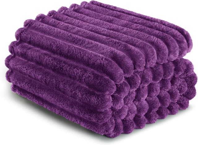 Thumbnail 5 de Exclusivo Mezcla Fleece Throw Blanket 50x60