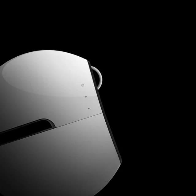 Detalle 2 de Edifier Luna Eclipse E25HD altavoces Bluetooth blancos con entrada óptica