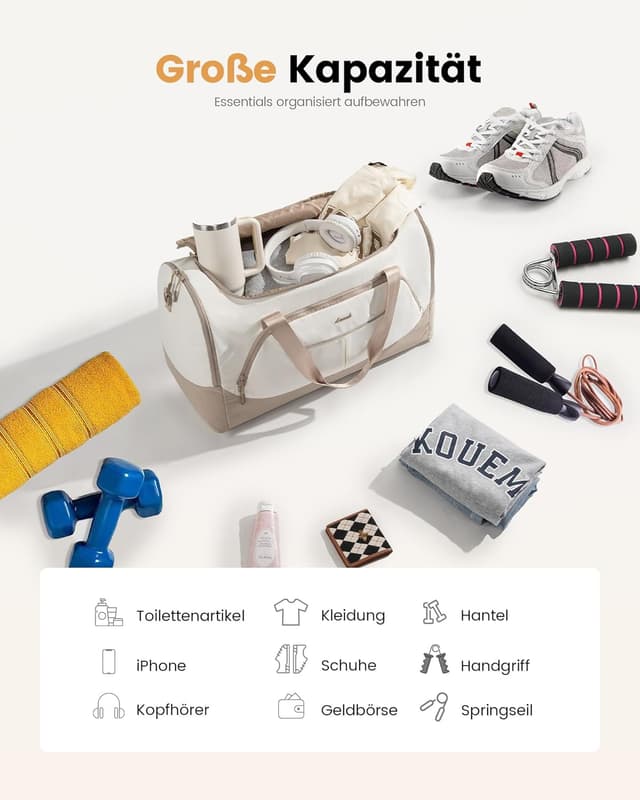 Thumbnail 4 de LOVEVOOK Sporttasche Damen 30L