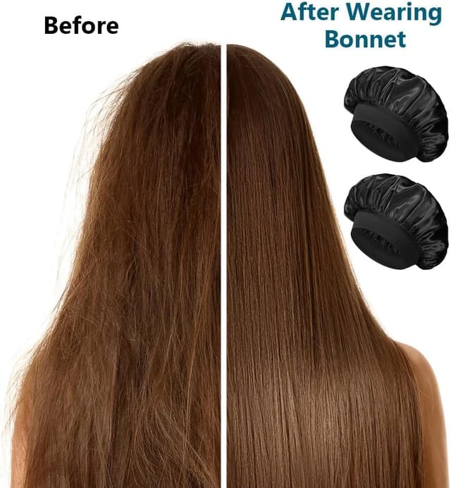 Thumbnail 4 de Flintronic Donna Berretto Da Notte Raso Cuffia elastica