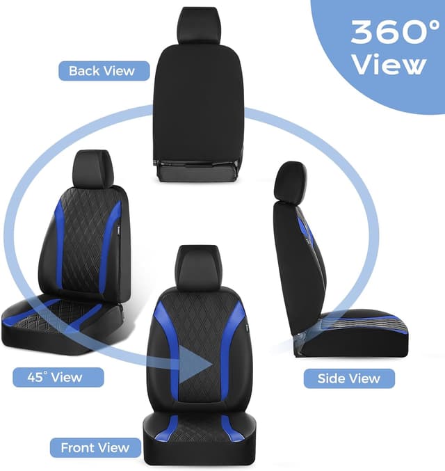 Thumbnail 6 de FLORICH Full Set Seat Covers (Waterproof Leather Look) for Front and Rear Seats