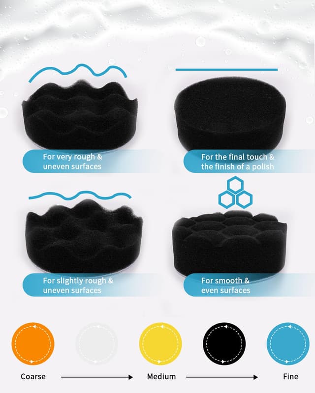 Thumbnail 2 de 80mm Polier Pads 32-tlg Set