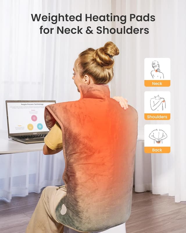 Detalle 2 de Heizkissen XXL 24 x 37 Zoll für Rücken