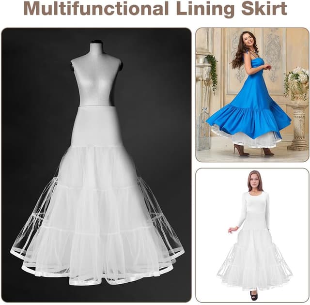 Detalle 2 de AYBUY Enaguas Muje 99 cm para vestidos