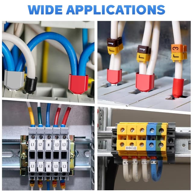 Thumbnail 5 de 1200 terminales eléctricos Preciva para crimpado DIY