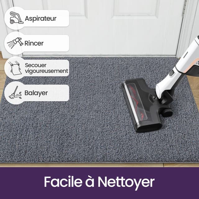 Detalle 2 de DEXI Paillasson intérieur 80 x 120 cm