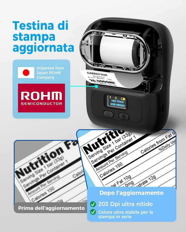 Thumbnail 5 de Phomemo M110 stampante etichette 🖨