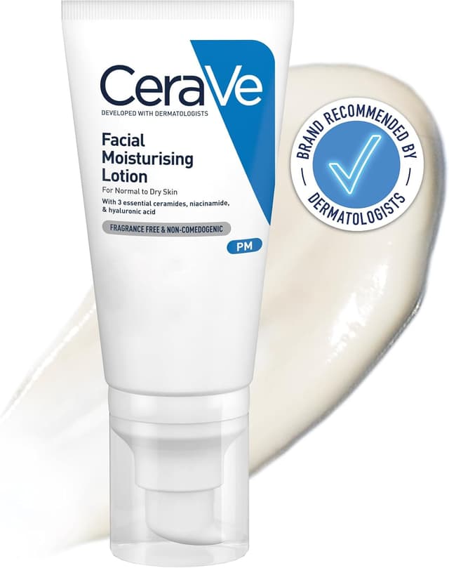 Detalle de CeraVe PM Facial Moisturising Lotion