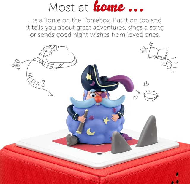 Detalle 2 de tonies Cap’n Dreambeard Audio Character – Calm for Kids (Age 3+)