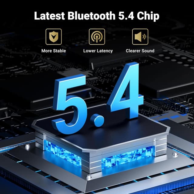 Detalle 2 de UGREEN Aux Bluetooth 5.4 Adapter for Car with 3.5mm Jack, LED Display & Hands-Free Calling