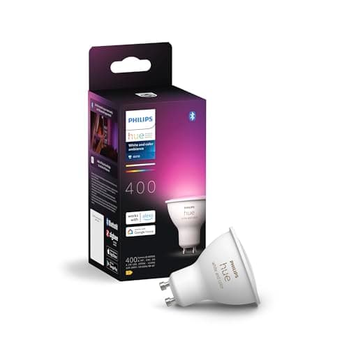 Detalle de Philips Hue Starter Kit Bridge + 3 GU10, iluminación inteligente