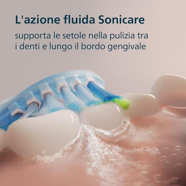 Detalle de Philips Sonicare DiamondClean 9000 HX9914/62 spazzolino elettrico sonico con app e sensore di pressione (confezione doppia)