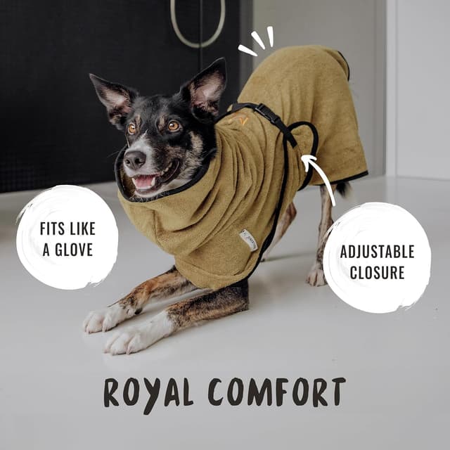 Thumbnail 2 de Rudelkönig Peignoir chien 100% coton