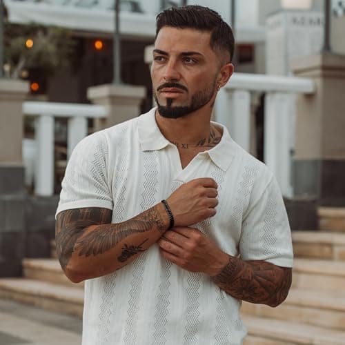 Thumbnail 4 de SERASAR Pulsera Hombres Negra 8 mm