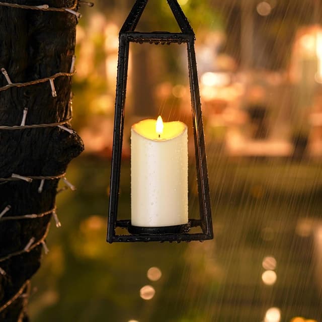 Detalle 2 de Homemory LED Kerzen Außen 3er Set IP55