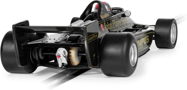 Detalle 2 de Scalextric C4494 Lotus 79 – Mario Andretti (1978 World Champion Edition) Slot Car, Black