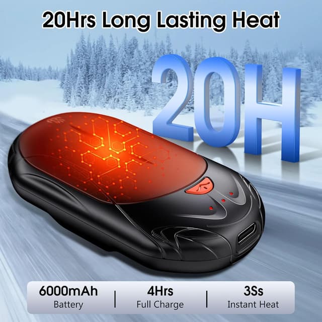 Detalle de OUTJUT 6000mAh Rechargeable Hand Warmer