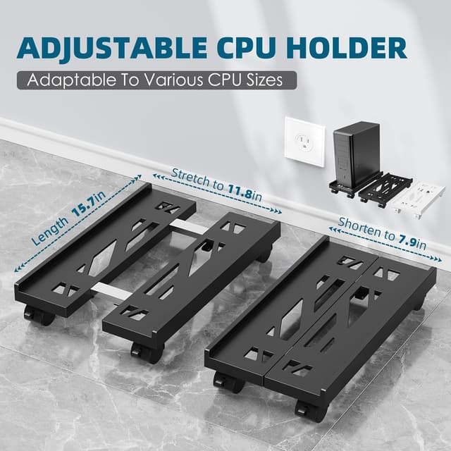 Thumbnail 1 de Hmseng Soporte para PC ajustable 25kg