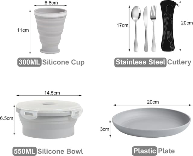 Thumbnail 5 de Lafuntar camping dinner set for 2