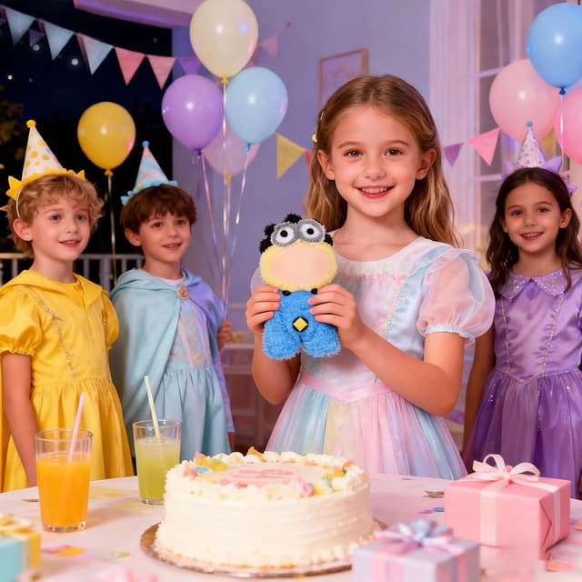 Thumbnail 5 de Carreuty 3er Set gelbe Puppenkleidung für 17 cm