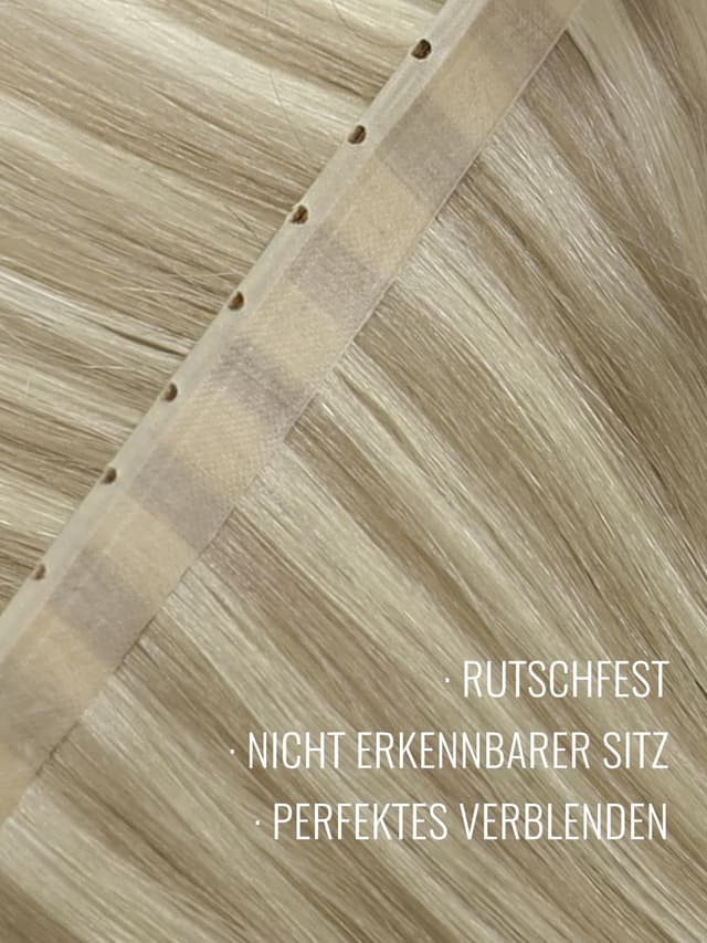 Thumbnail 2 de Fshine Echthaar Extensions 55 cm Haarverlängerung