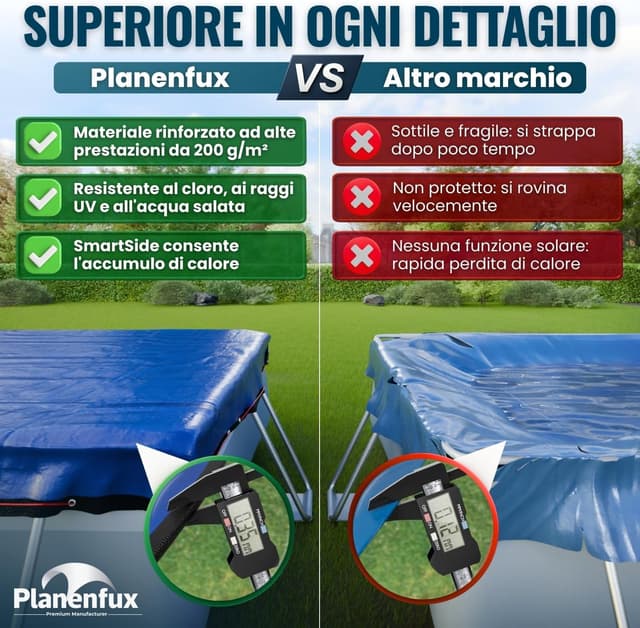 Detalle de Planenfux telo copri piscina 460x260