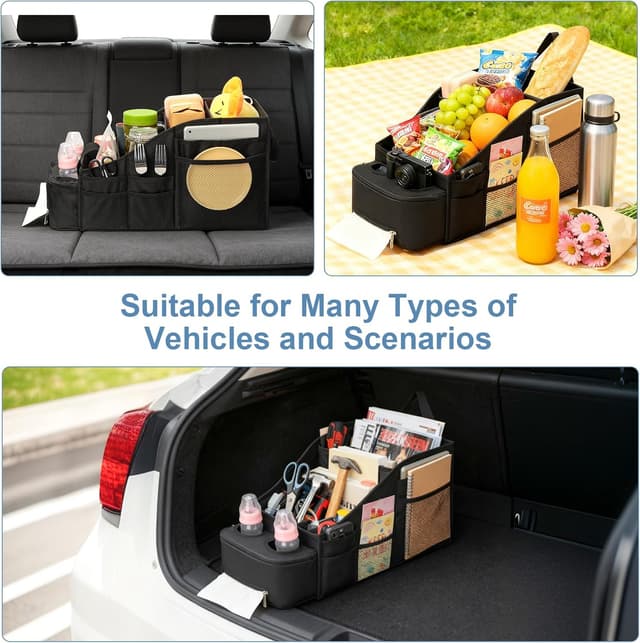 Thumbnail 6 de Romon Organizador Coche Asiento 4 compartimentos