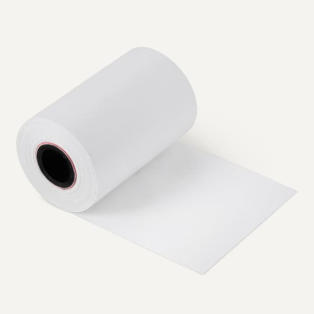 Detalle de Amazon Basics Thermal Paper Receipt Rolls 57×40 mm 🧾