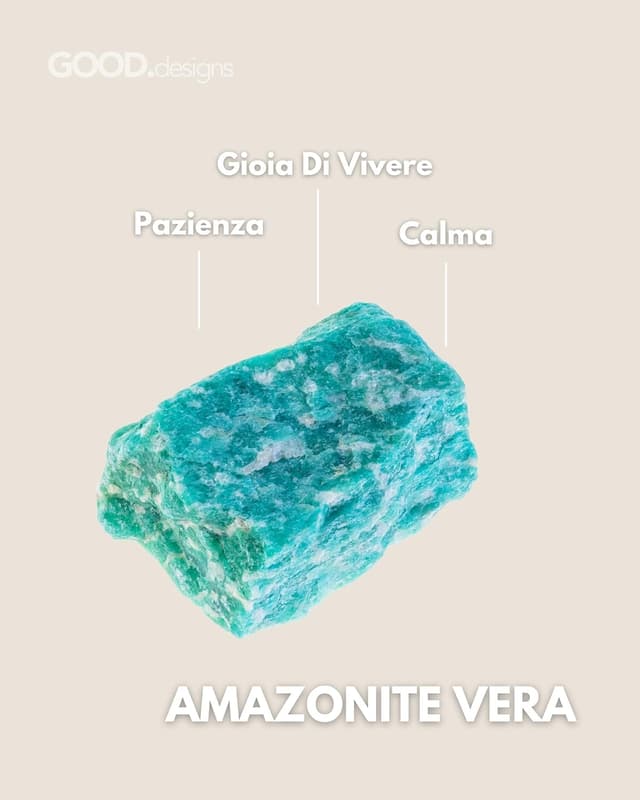 Detalle de GD GOOD.designs Anello anti-stress con perle di pietra naturale e perla centrale in argento 925 (elastico)