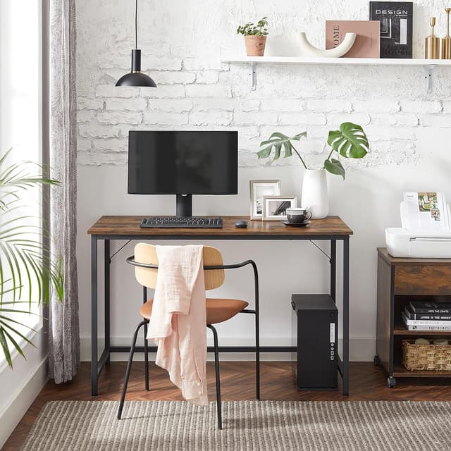 Thumbnail 1 de VASAGLE Computertisch 120x60 cm Vintage Braun