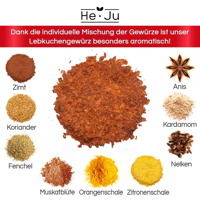 Thumbnail 2 de He-Ju Lebkuchengewürz 200g 🍪