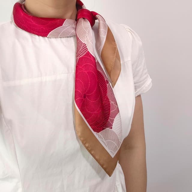 Detalle 2 de GIMIRO Schal 70 x 70 cm mit Muster