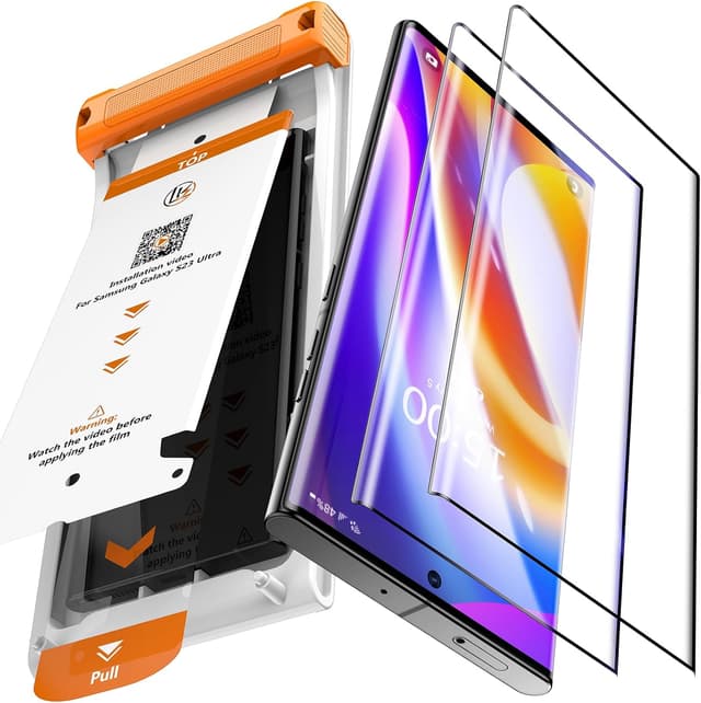 Detalle de LK LK 2 Pack Screen Protector S23 Ultra