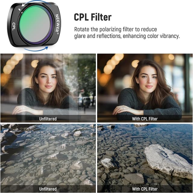 Thumbnail 4 de NEEWER FL-B29 CPL-Polfilter 108° Weitwinkel