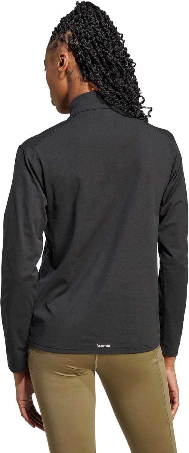 Detalle 2 de adidas Femme Terrex Climacool half zip