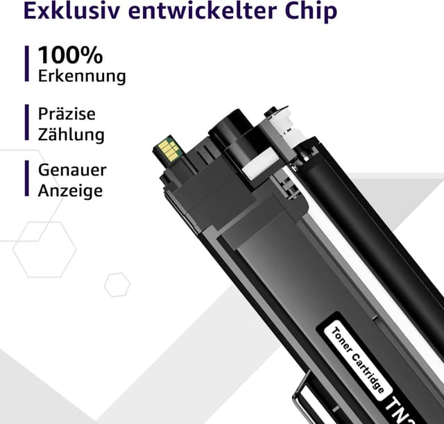 Detalle de ONLYU TN-243CMYK Toner für Brother, 5er-Pack