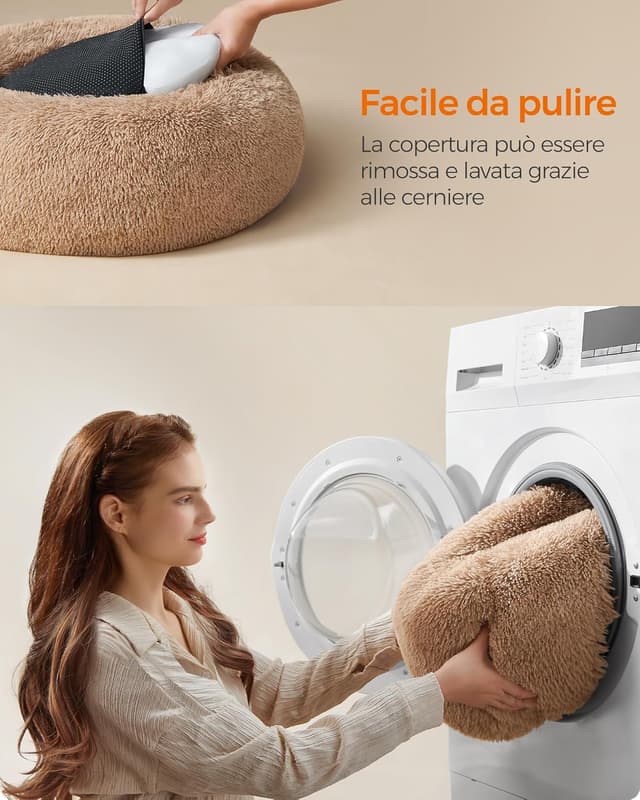 Thumbnail 5 de Feandrea Cuccia Cane 70 cm lettino a ciambella