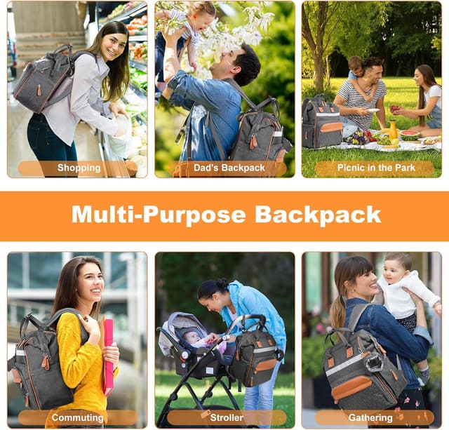 Thumbnail 5 de Romon Sac à Dos à Langer 11.8"x15.7"x6.3"