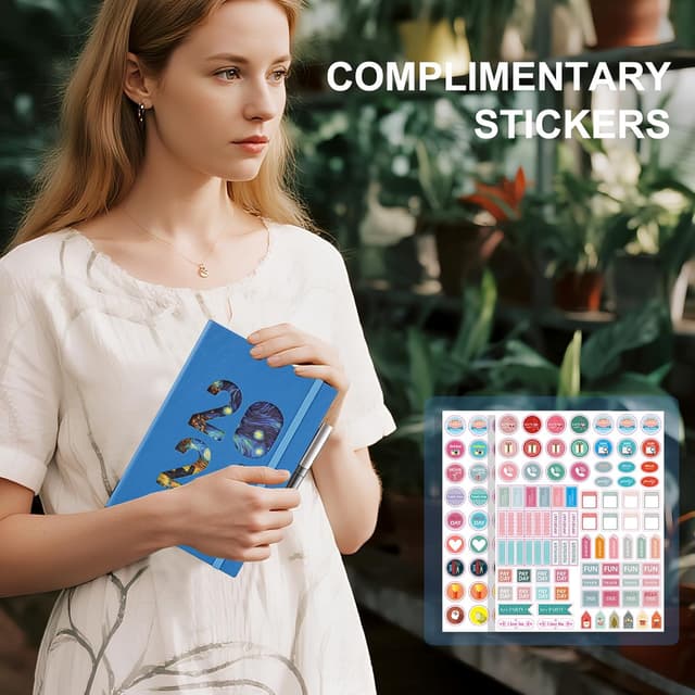 Detalle 2 de 2026 Diary A5 Page a Day Daily Planner 📓