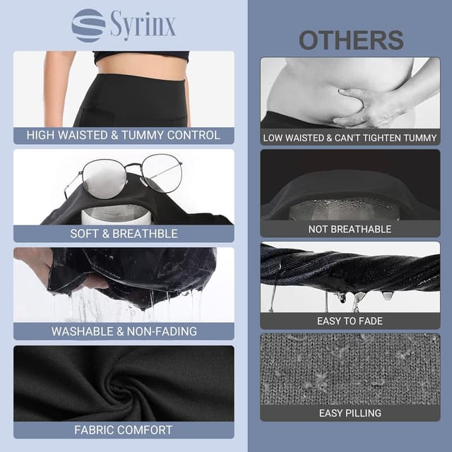 Detalle 2 de Syrinx 3 Pack Plus Size Leggings 4XL