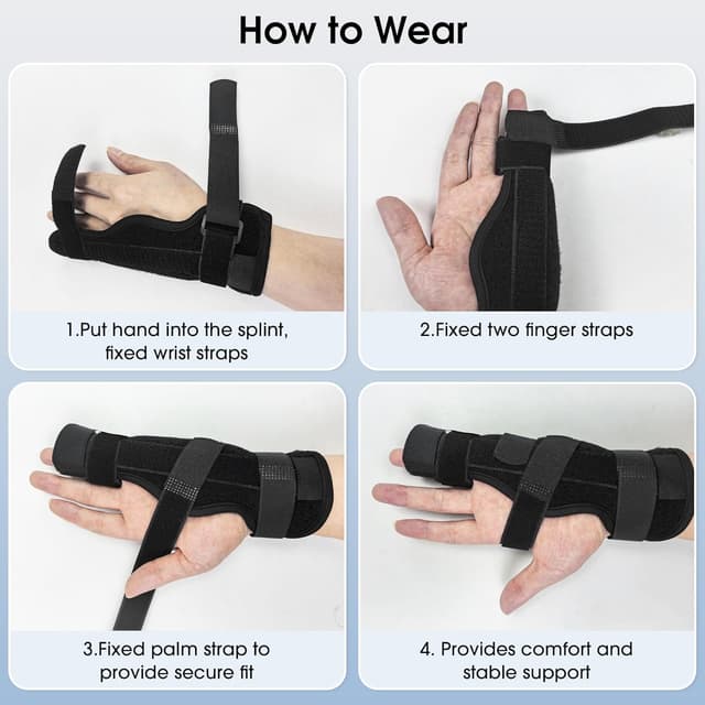 Detalle de EASICUTI finger splint support M for pinky