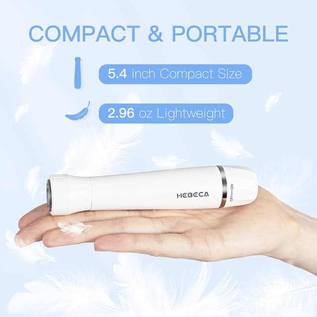 Detalle 1 de HEBECA Nose Hair Trimmer 2 in 1