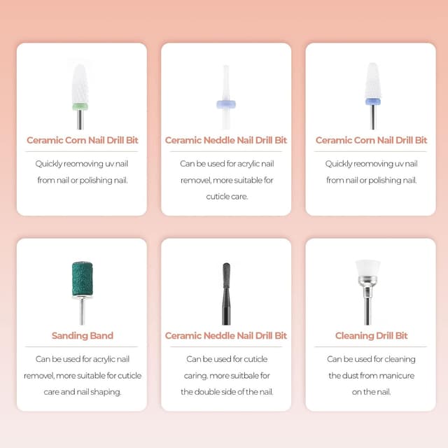 Thumbnail 6 de JCMASTER Trapano Unghie 35000 RPM