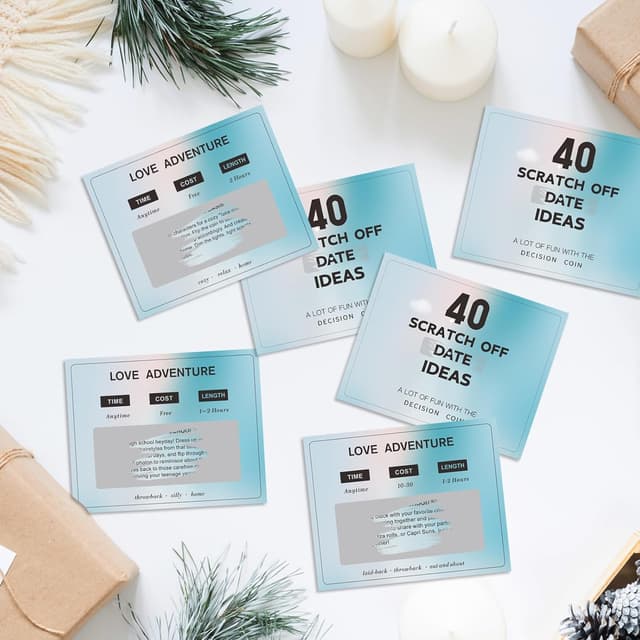 Thumbnail 5 de SAPGIF Valentines Day Gifts 40 Scratch Cards