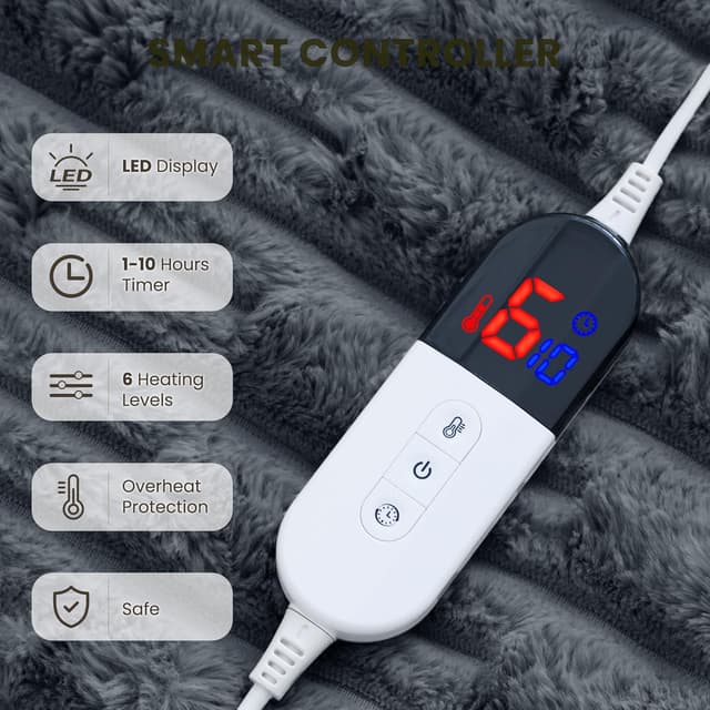 Thumbnail 4 de CURECURE Manta Eléctrica 130x180 cm