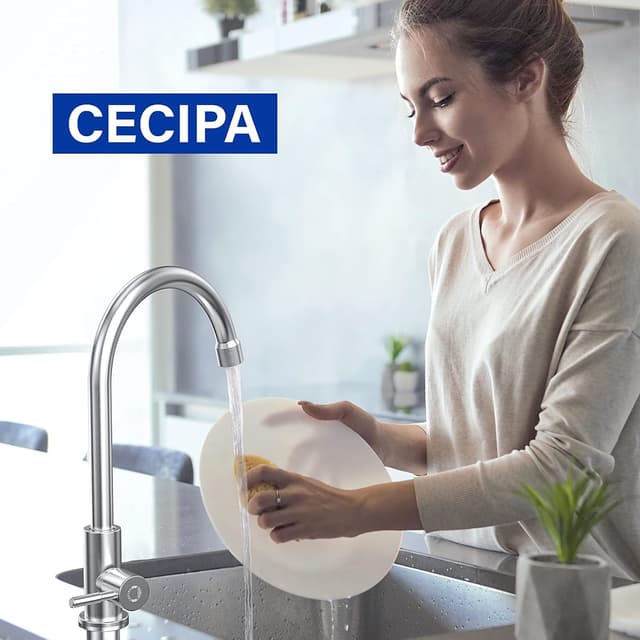 Thumbnail 6 de CECIPA Kaltwasserhahn Küche 60cm Anschlussschlauch