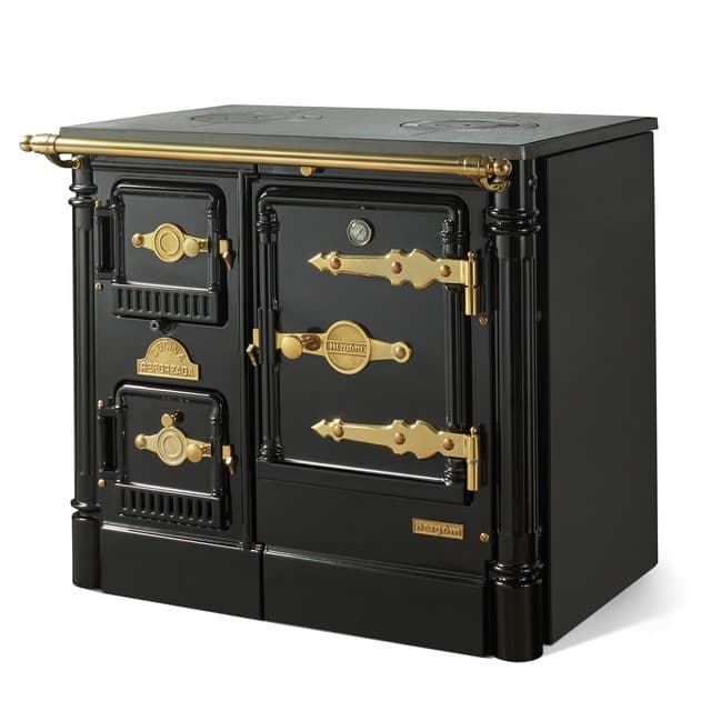 Detalle de Hergom L-07/90 Cocina de leña 8 kW