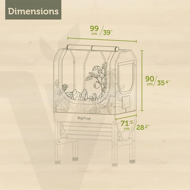 Detalle de Greenhouse frame set 1 multi cover