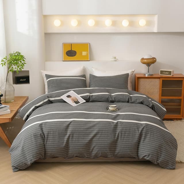 Imagen de ECOCOTT Queen Duvet Cover Set 100% Cotton en OfertitasTOP